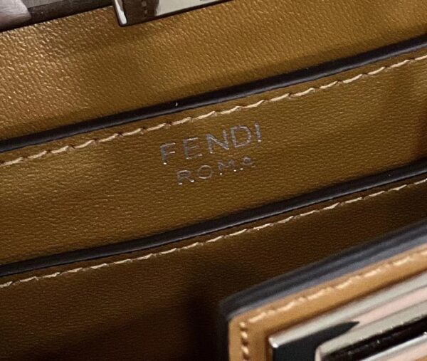 Fendi Peekaboo Cut Petite Bag