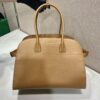 Prada Large leather tote bag with buckles