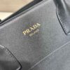 Prada Large leather tote bag with buckles