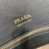Prada Large leather tote bag with buckles
