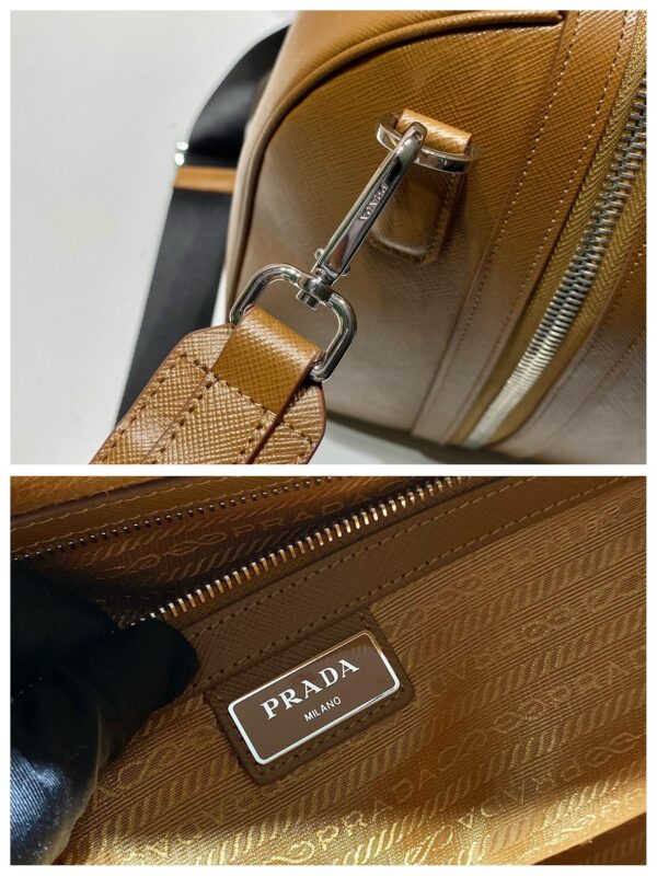 Prada Saffiano Leather Travel Bag