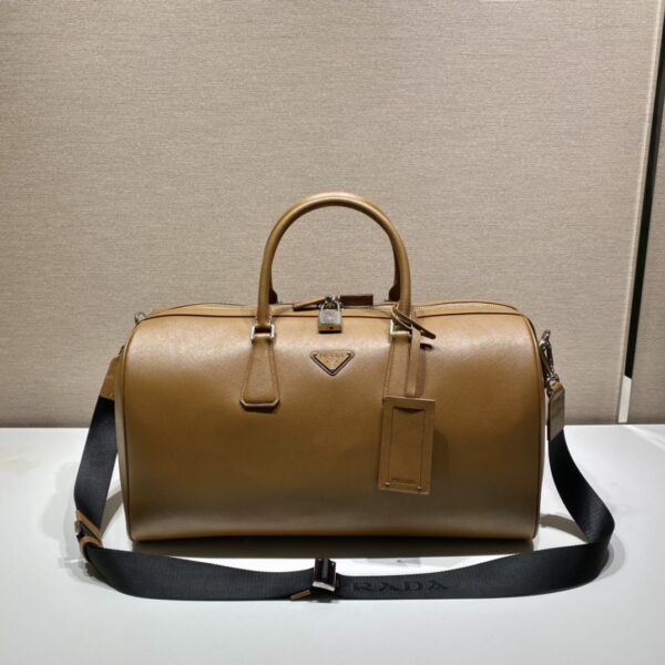 Prada Saffiano Leather Travel Bag