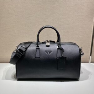 Prada Saffiano Leather Travel Bag