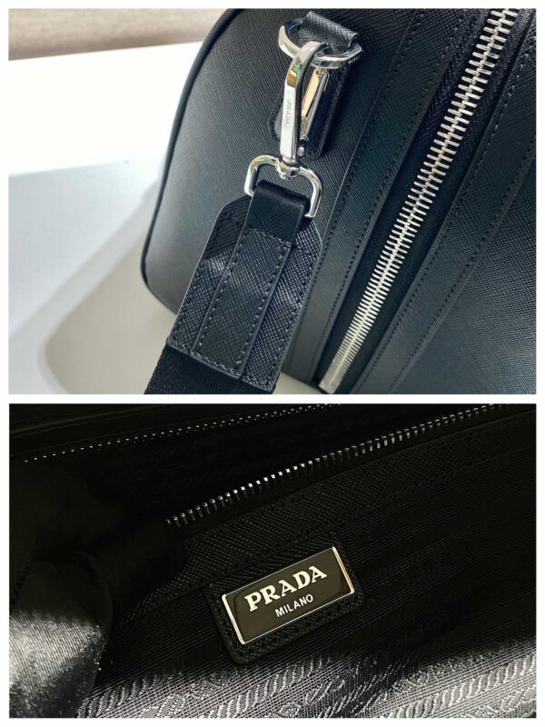 Prada Saffiano Leather Travel Bag