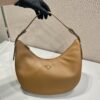 Prada Large leather shoulder bag Hobo