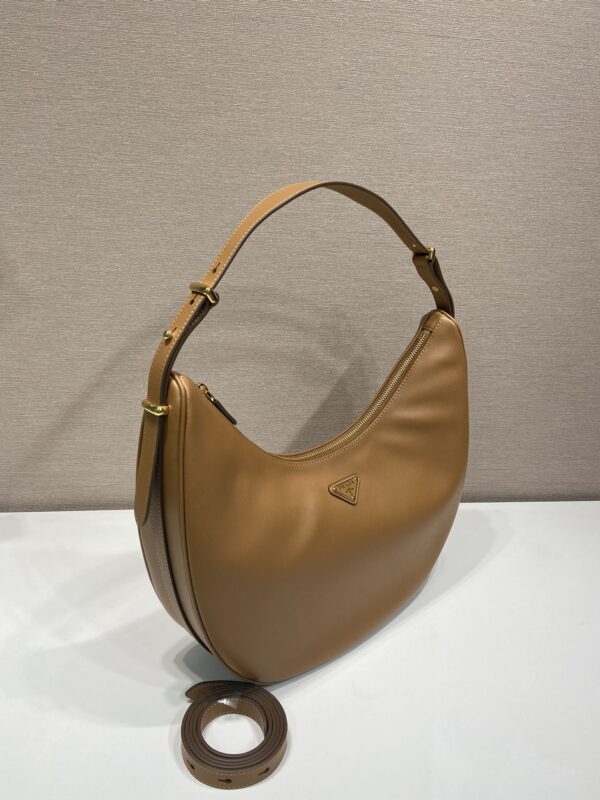 Prada Large leather shoulder bag Hobo