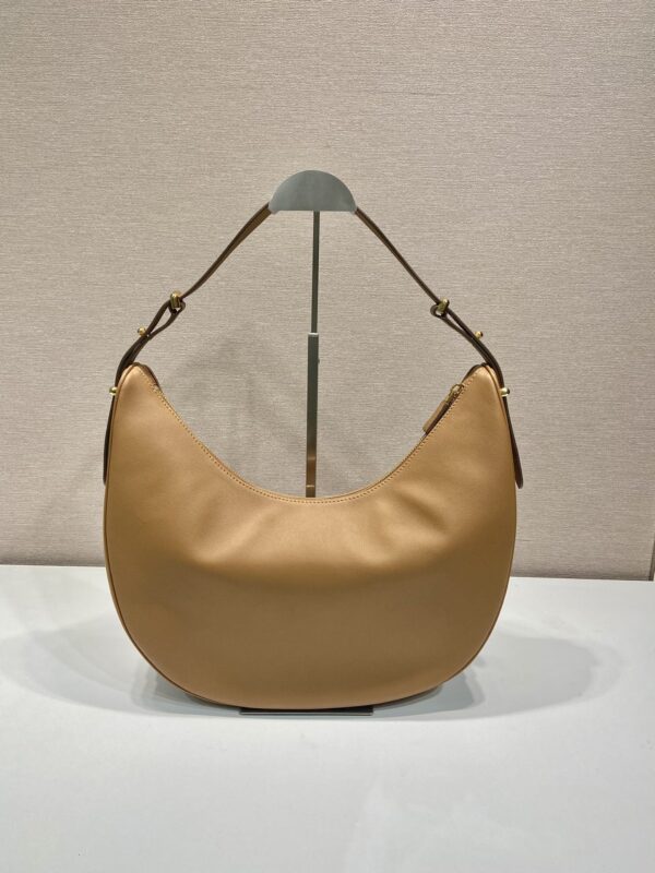 Prada Large leather shoulder bag Hobo