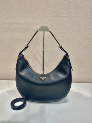 Prada Large leather shoulder bag Hobo