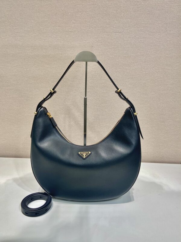 Prada Large leather shoulder bag Hobo