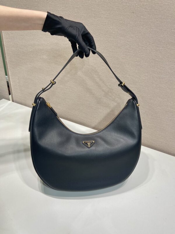 Prada Large leather shoulder bag Hobo
