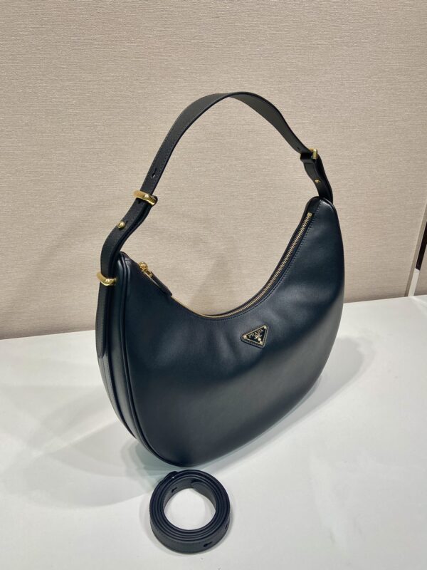 Prada Large leather shoulder bag Hobo
