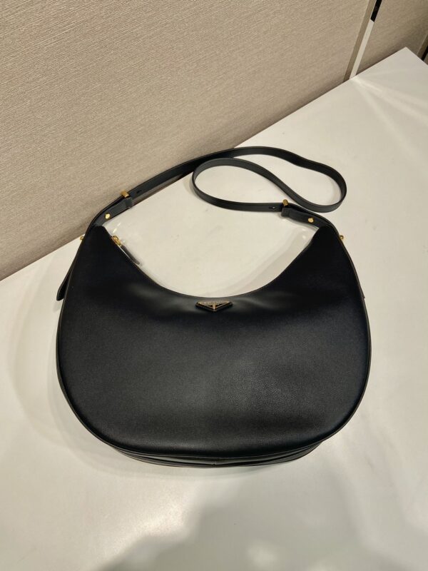 Prada Large leather shoulder bag Hobo