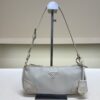 Prada Re-Edition 2002 Re-Nylon and brushed leather shoulder bag