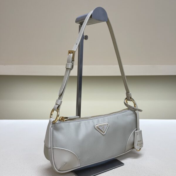 Prada Re-Edition 2002 Re-Nylon and brushed leather shoulder bag