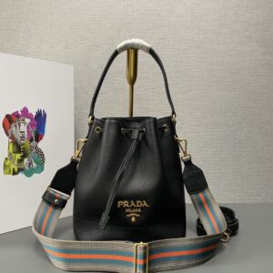 Prada Prada Leather Bucket Bag