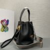 Prada Prada Leather Bucket Bag