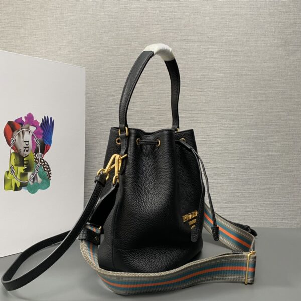 Prada Prada Leather Bucket Bag