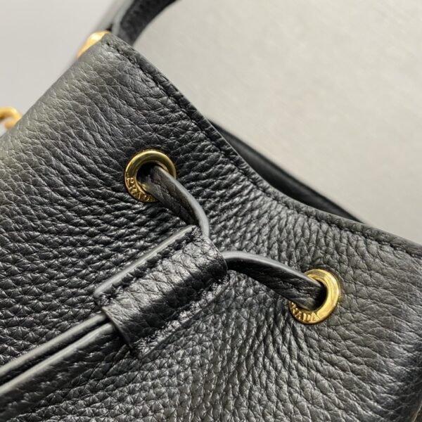 Prada Prada Leather Bucket Bag
