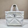Prada Black Padded Nappa Tote Bag