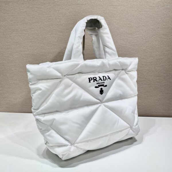 Prada Black Padded Nappa Tote Bag