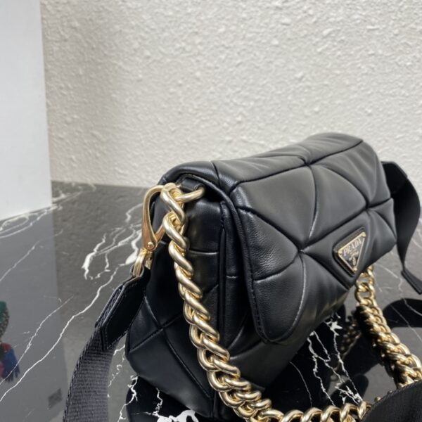 Prada System nappa patchwork shoulder bag