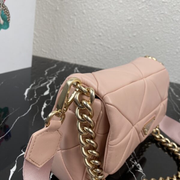 Prada System nappa patchwork shoulder bag