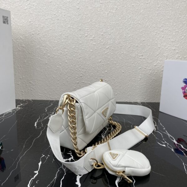 Prada System nappa patchwork shoulder bag