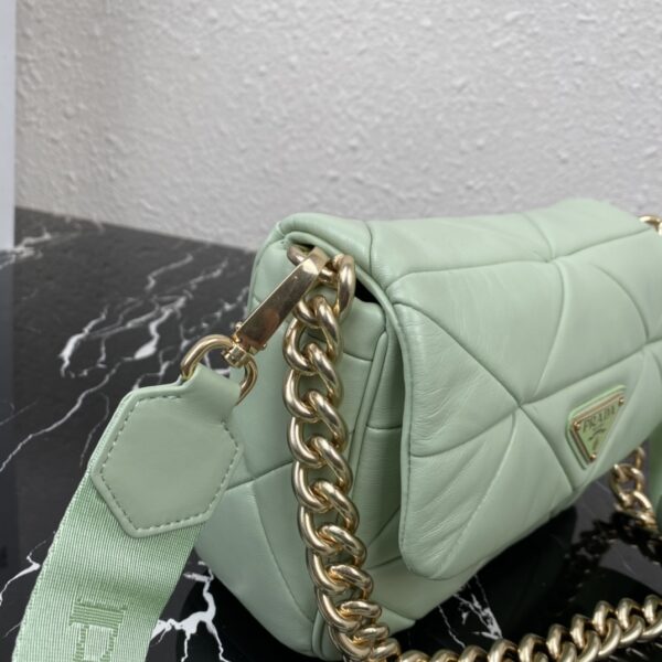 Prada System nappa patchwork shoulder bag
