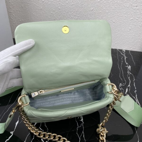 Prada System nappa patchwork shoulder bag