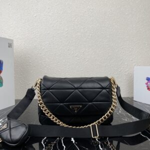 Prada System nappa patchwork bag