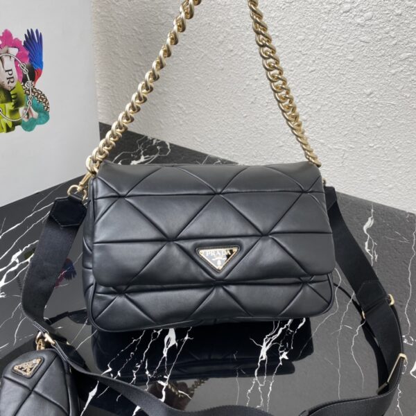Prada System nappa patchwork bag