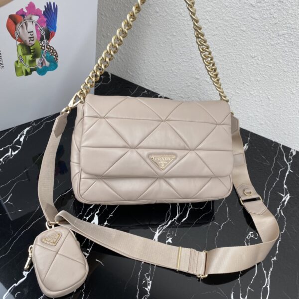 Prada System nappa patchwork bag