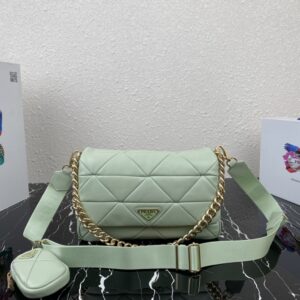 Prada System nappa patchwork bag