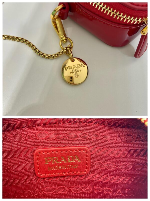 Prada Patent Leather Mini-pouch