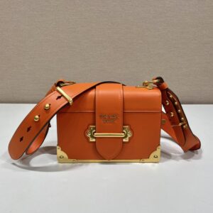 Prada Cahier Leather Bag