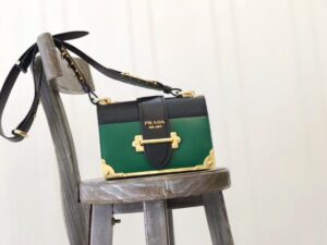 Prada Cahier Leather Bag