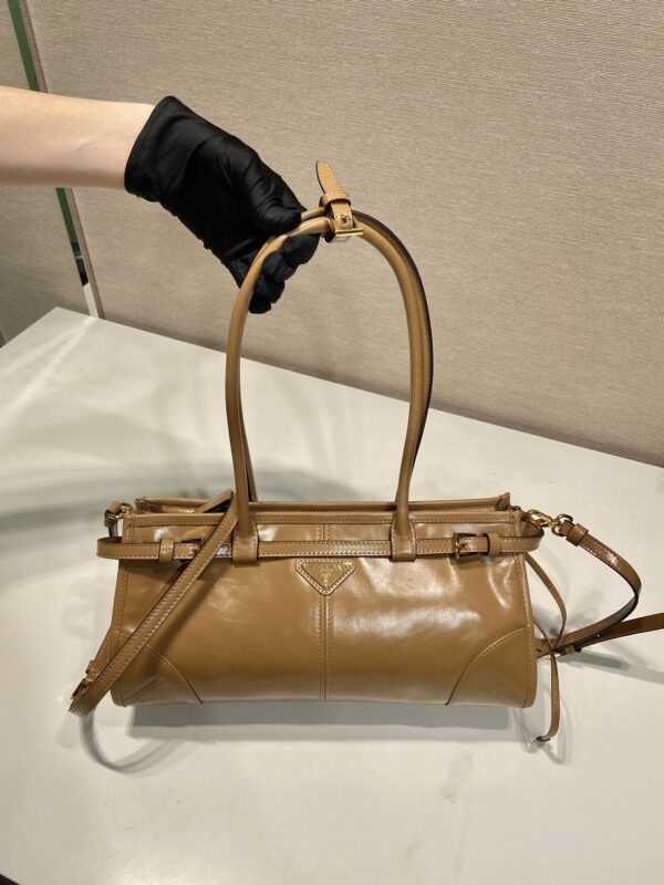 Prada LusSolf Medium Leather Handbag