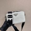 Prada Brique Saffiano leather bag