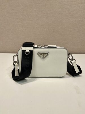 Prada Brique Saffiano leather bag