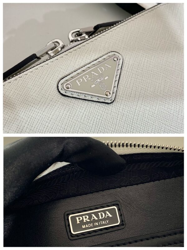 Prada Brique Saffiano leather bag