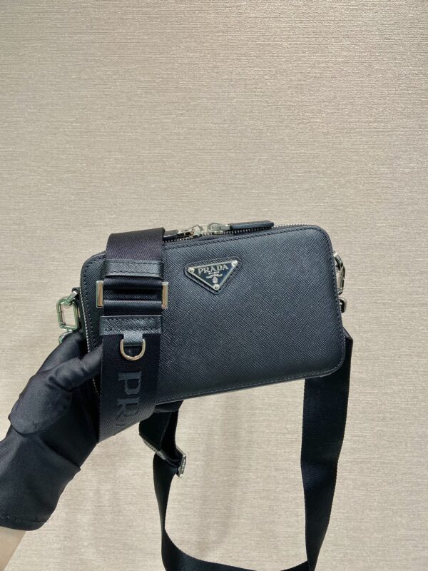 Prada Brique Saffiano leather bag