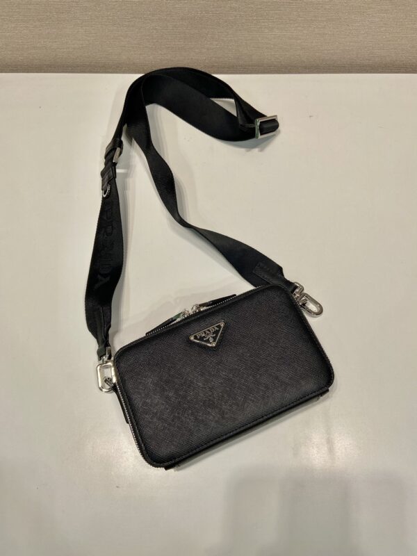 Prada Brique Saffiano leather bag