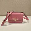 Prada Embl??me Leather Bag