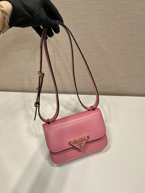 Prada Embl??me Leather Bag