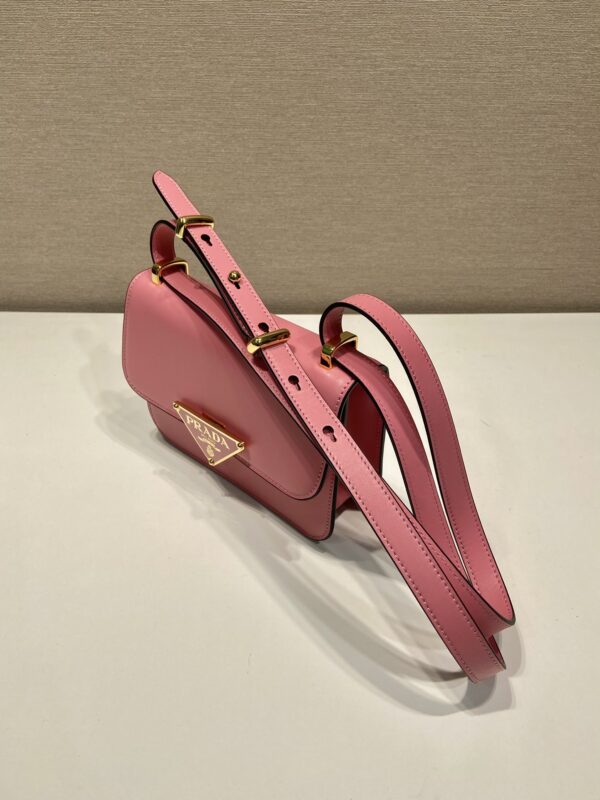Prada Embl??me Leather Bag