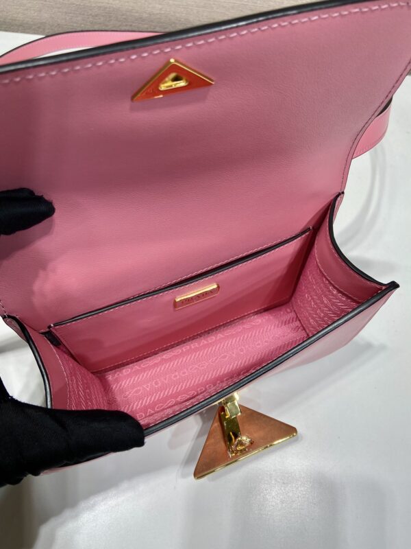 Prada Embl??me Leather Bag