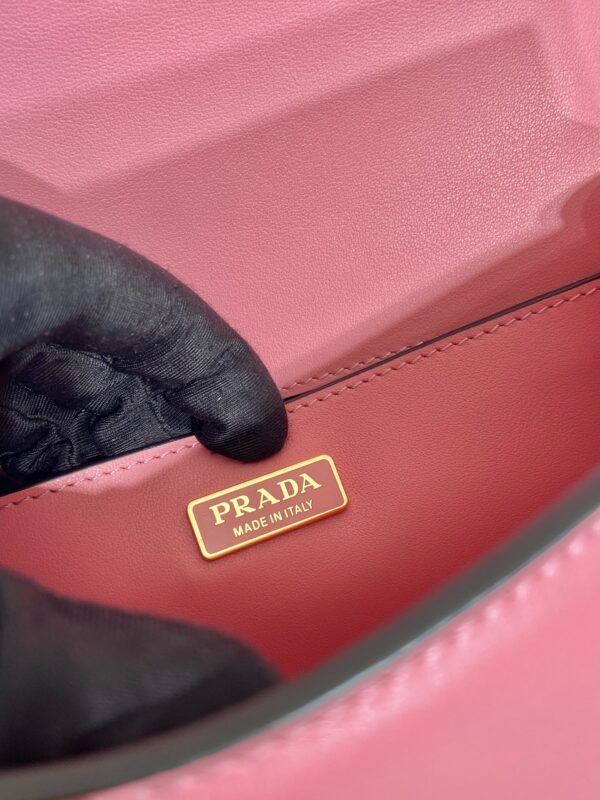 Prada Embl??me Leather Bag