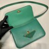 Prada Embl??me Leather Bag