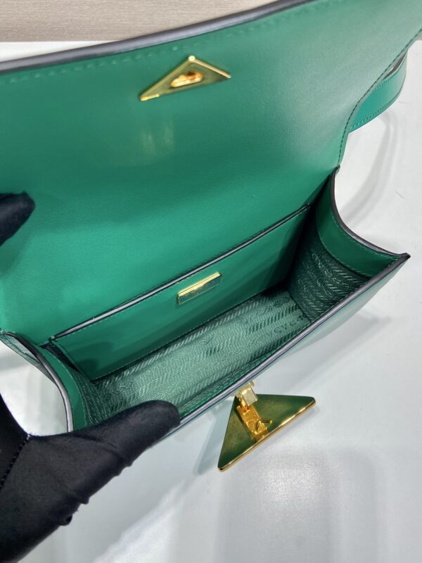 Prada Embl??me Leather Bag