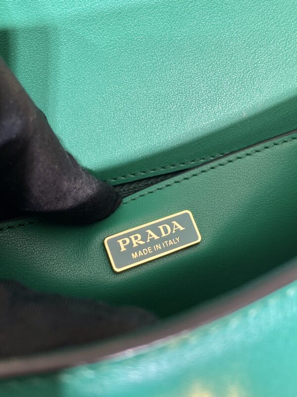 Prada Embl??me Leather Bag